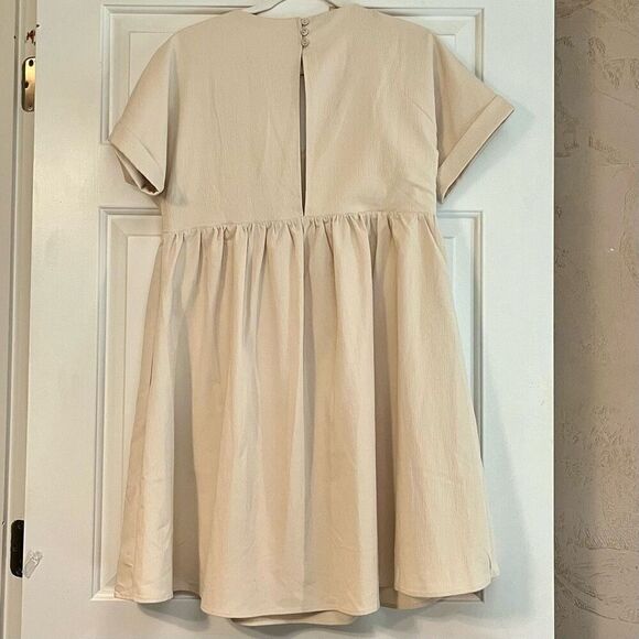 NWT Pink Martini Daisy Beige Mini Dress XS - Picture 2 of 8